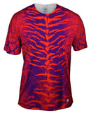 Tiger Leopard Skin Orange Purple