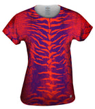 Tiger Leopard Skin Orange Purple
