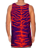 Tiger Leopard Skin Orange Purple