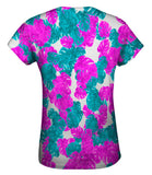 Tropical Leaves Pink Foliage Pattern