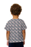 Kids Hipster Flowers Pattern