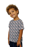 Kids Hipster Flowers Pattern