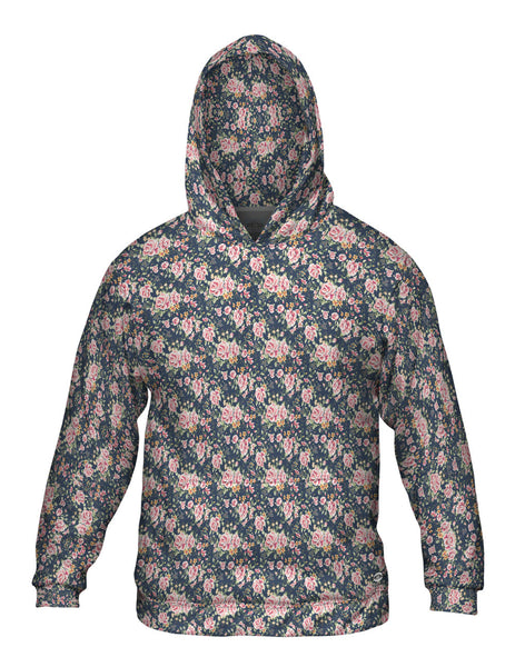 Hipster Flowers Pattern&nbsp;Mens Hoodie Sweater