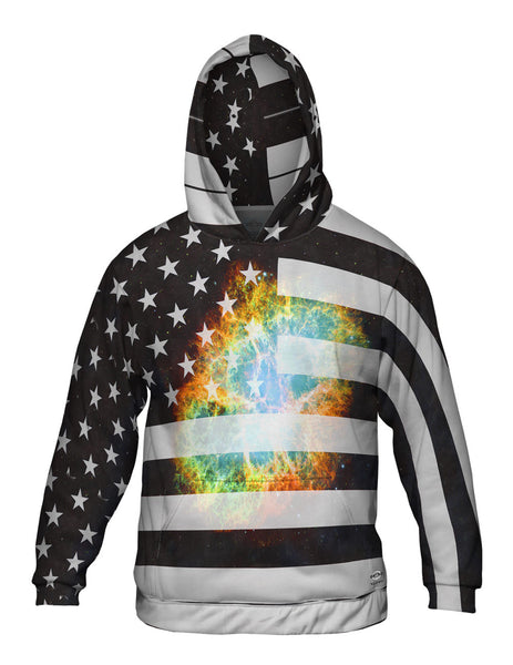 Galaxy Flag Mens Hoodie Sweater
