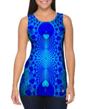 Blue Fractal Heart