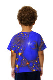 Kids Blue Fractal Web