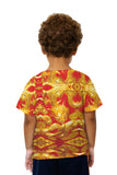 Kids Dancing Gold Dragon