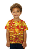 Kids Dancing Gold Dragon
