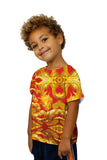 Kids Dancing Gold Dragon