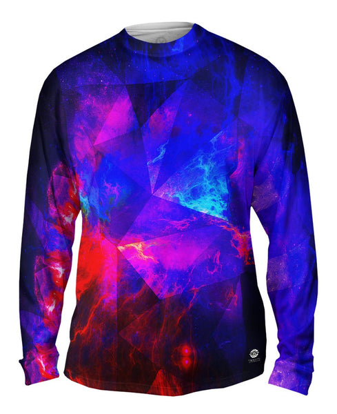 Dance With Me Triangles Mens Long Sleeve