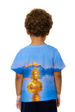 Kids Golden Peaks Buddha And Mount Everest