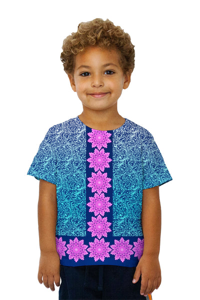 Kids Swirly Flower Parade&nbsp;Kids T-Shirt