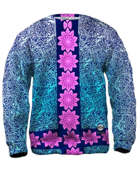 Swirly Flower Parade&nbsp;Mens Sweatshirt