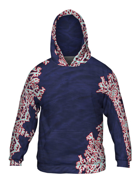Coral Me An Ocean Mens Hoodie Sweater