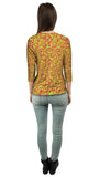 Autumn Me Pink Leaf Swirls Pattern