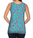 Autumn Me Red Leaf Swirls Pattern