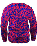 Leaf A Go Go Pink Navy Pattern