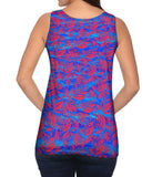 Leaf A Go Go Light Blue Pattern