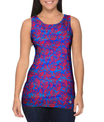 Leaf A Go Go Light Blue Pattern