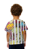Kids Flowery Usa Flag