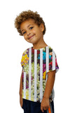 Kids Flowery Usa Flag