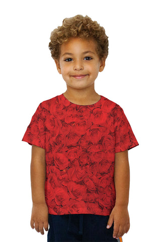 Kids Valentines Day Rose Pattern