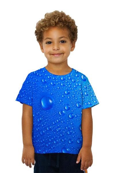 Kids Full Of Rain Drops Kids T-Shirt