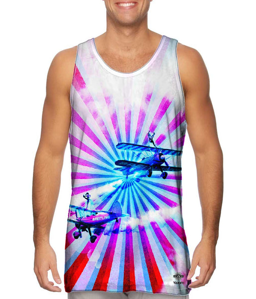 Rainbow Stunt Devils Mens Tank Top