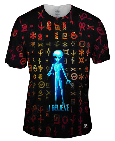 Ufo I Believe Mens T-Shirt