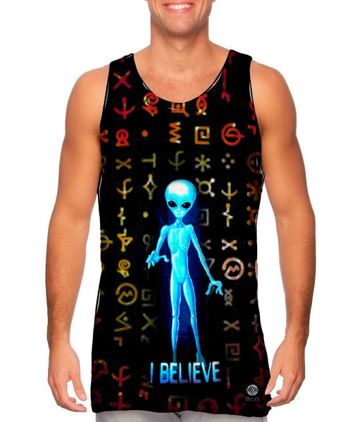 Ufo I Believe&nbsp;Mens Tank Top
