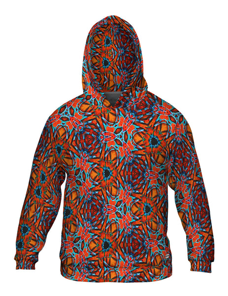 Citrus Glow Pattern&nbsp;Mens Hoodie Sweater