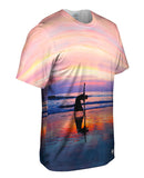 Light Yoga At Sunset