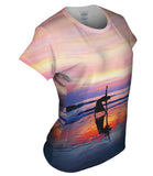 Light Yoga At Sunset