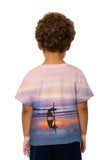 Kids Light Yoga At Sunset