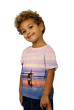 Kids Light Yoga At Sunset