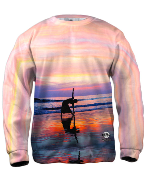 Light Yoga At Sunset&nbsp;Mens Sweatshirt