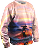 Light Yoga At Sunset