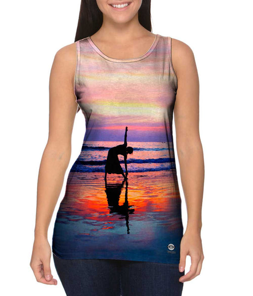 Light Yoga At Sunset&nbsp;Womens Tank Top