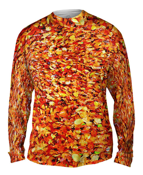 First Fall Leaves Of Autumn Mens Long Sleeve