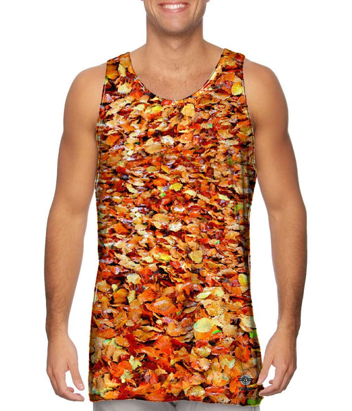 First Fall Leaves Of Autumn Mens Tank Top