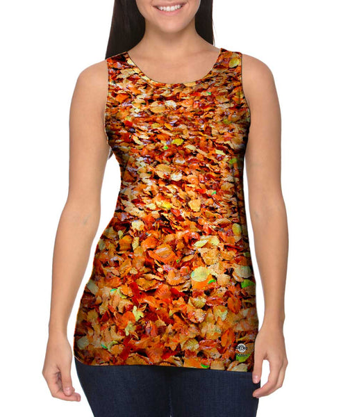 First Fall Leaves Of Autumn&nbsp;Womens Tank Top
