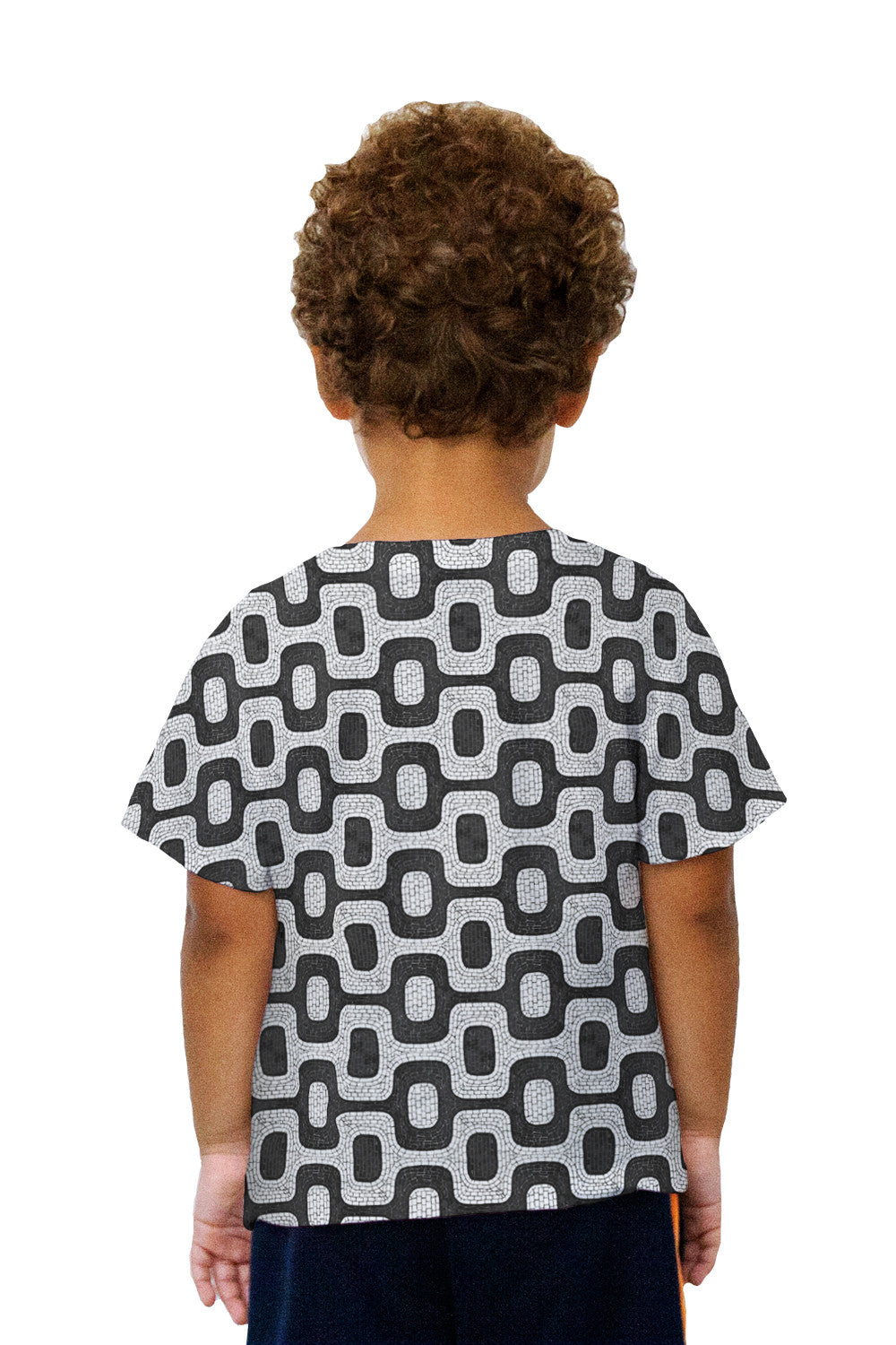 dubbellaag Intens Voorstel Kids Brazil Tiles Ipanema Beach Kids T-Shirt | Yizzam