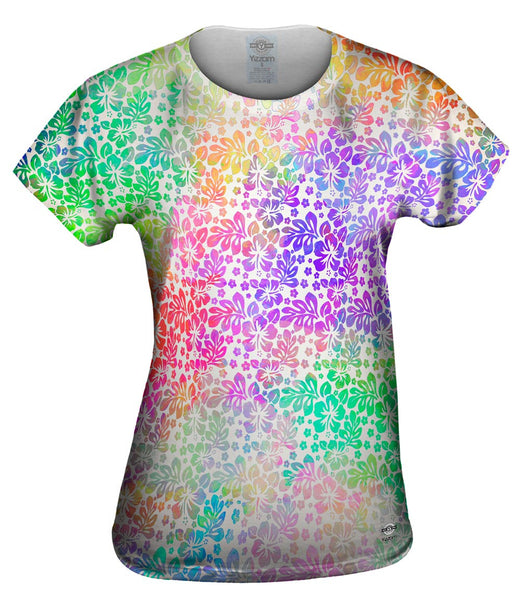 Watercolor Hibiscus&nbsp;Womens Top
