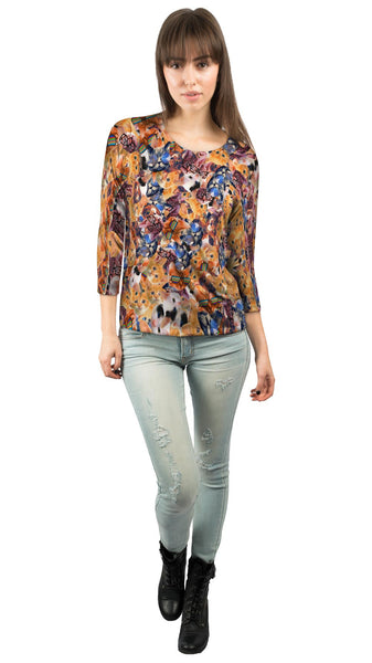 Hipster Cat Collage&nbsp;Womens 3/4 Sleeve