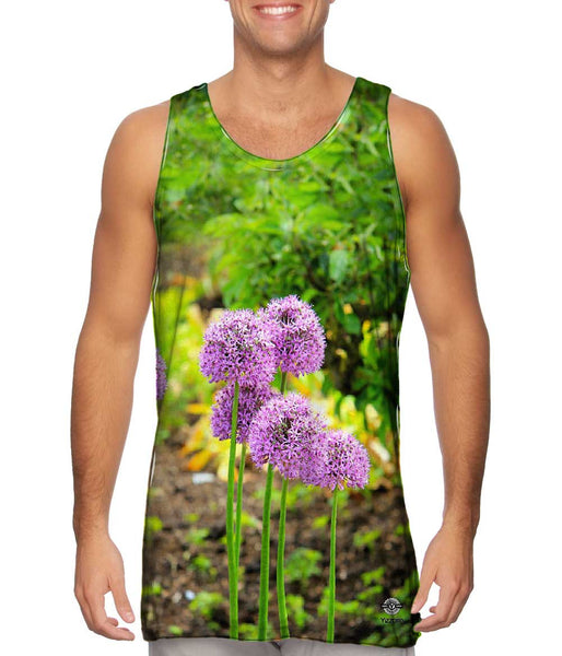Pretty Purple Flowers&nbsp;Mens Tank Top