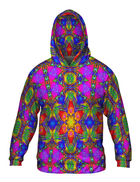 Hippy Dippy Kaleidoscope Mens Hoodie Sweater