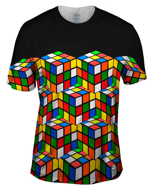 Rubix Cube Madness Mens T-Shirt