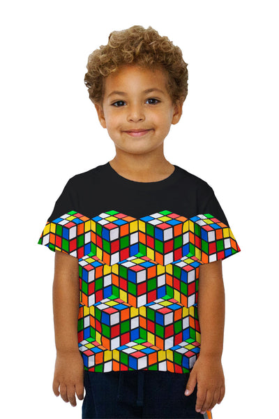 Kids Rubix Cube Madness Kids T-Shirt