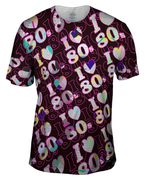 I Love 80S Mens T-Shirt
