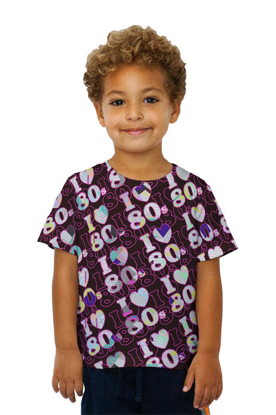 Kids I Love 80S Kids T-Shirt